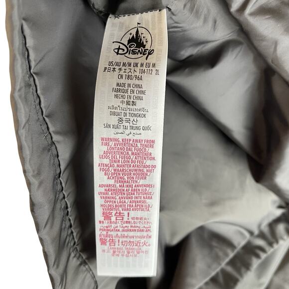 Walt Disney World Watercolor Art 1/4 zip castle graphic lightweight windbreaker - Picture 5 of 8